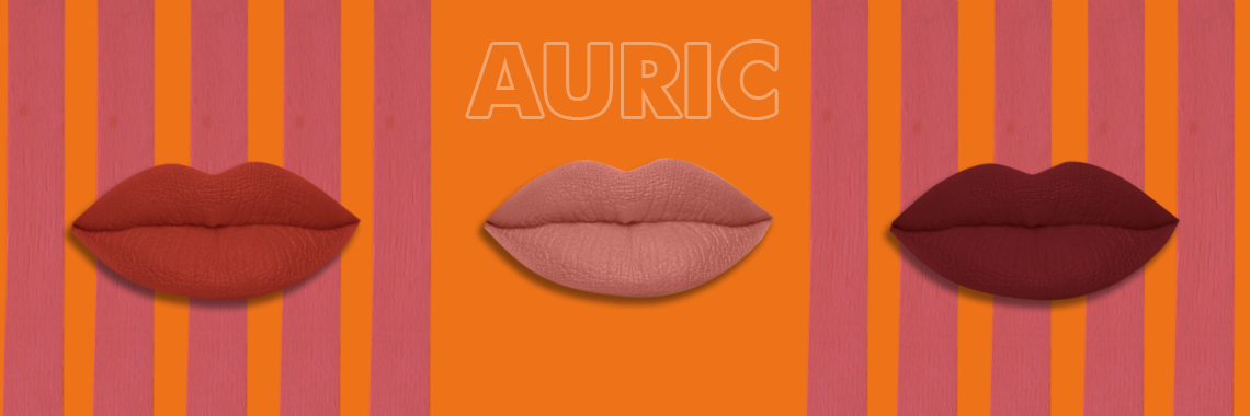 Creme matte lipsticks by Auric Beauty